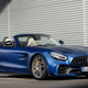 The Mercedes-AMG GT R roadster, which is currently rear-wheel drive.